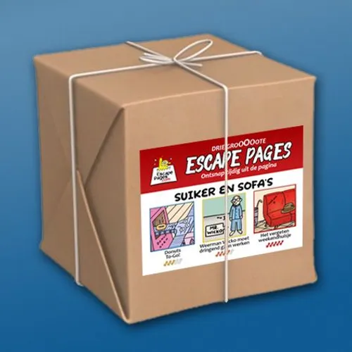 Pakket Escape Pages  - Suiker en sofa's (NL)