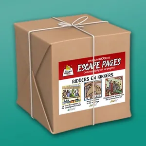 Pakket Escape Pages - Ridders en kikkers (NL)